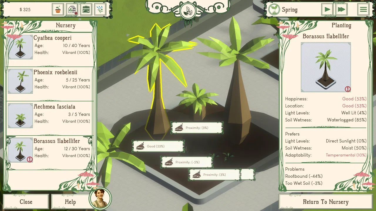 Palm Paradise Garden Demo Screenshot 2