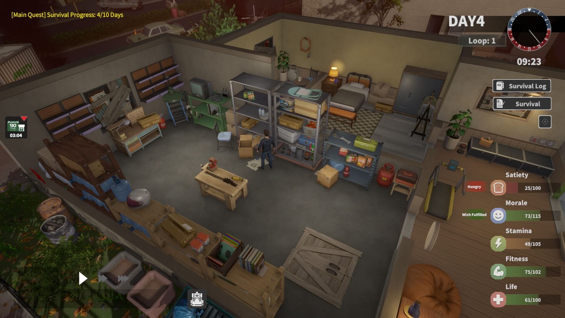 Survival Log Screenshot 4