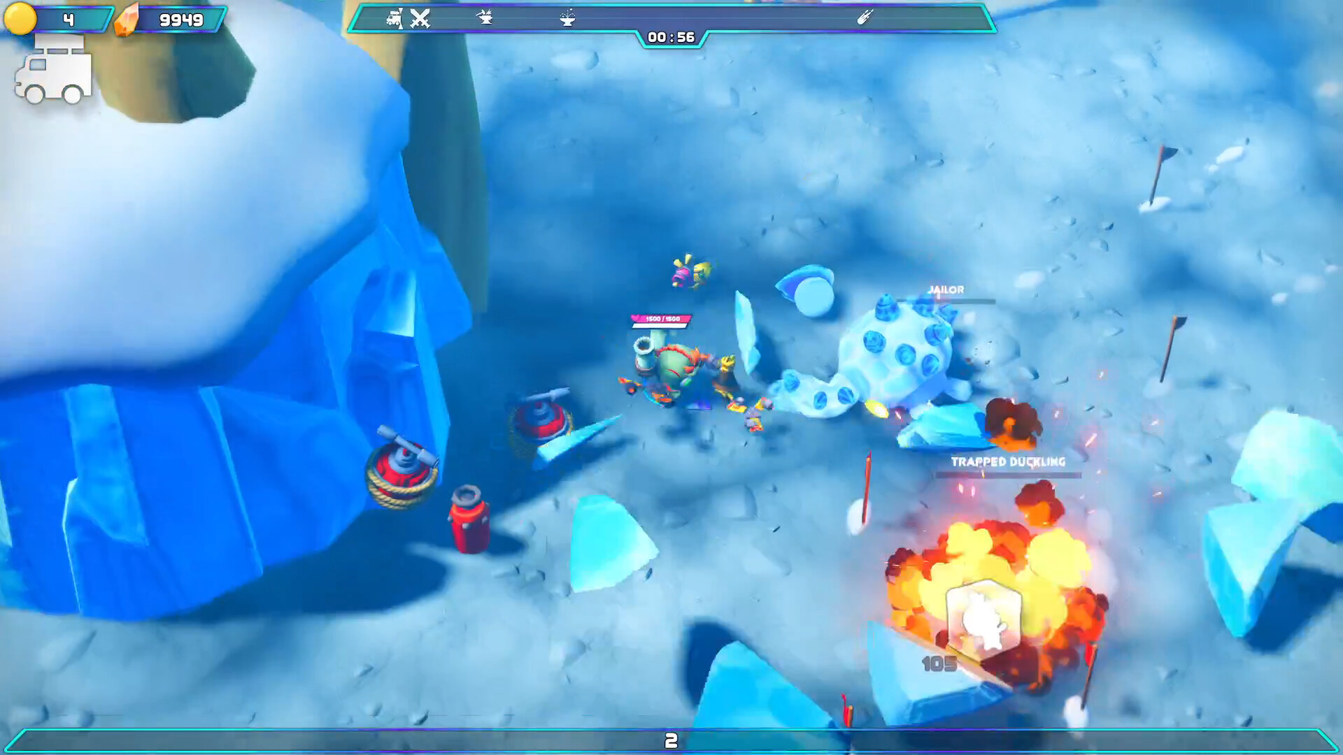 Dino-Ducks Mayhem Screenshot 4