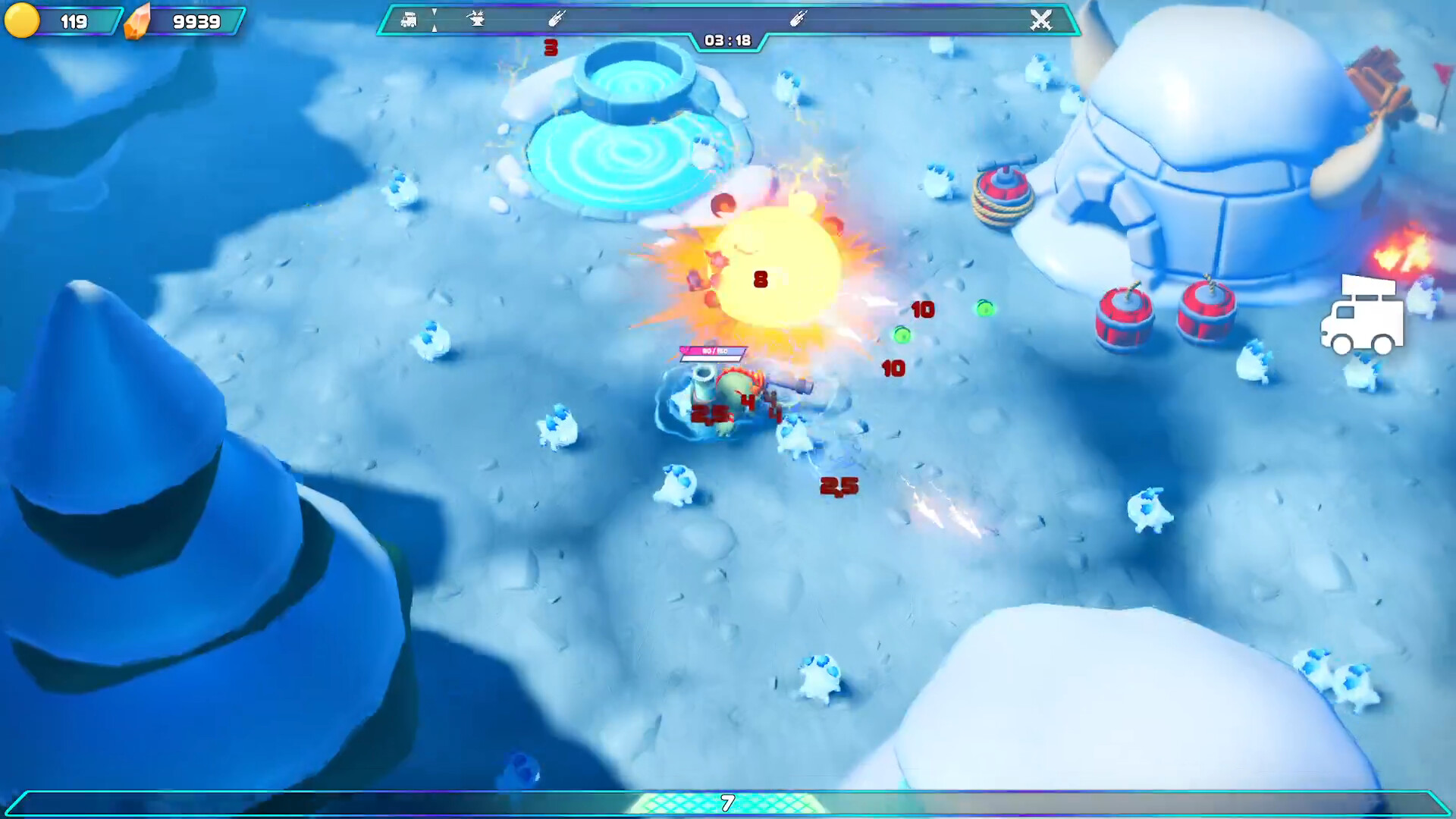 Dino-Ducks Mayhem Screenshot 1