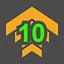 Level 10 icon