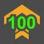 Level 100 icon