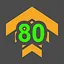 Level 80 icon