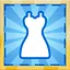 Dress tailor icon