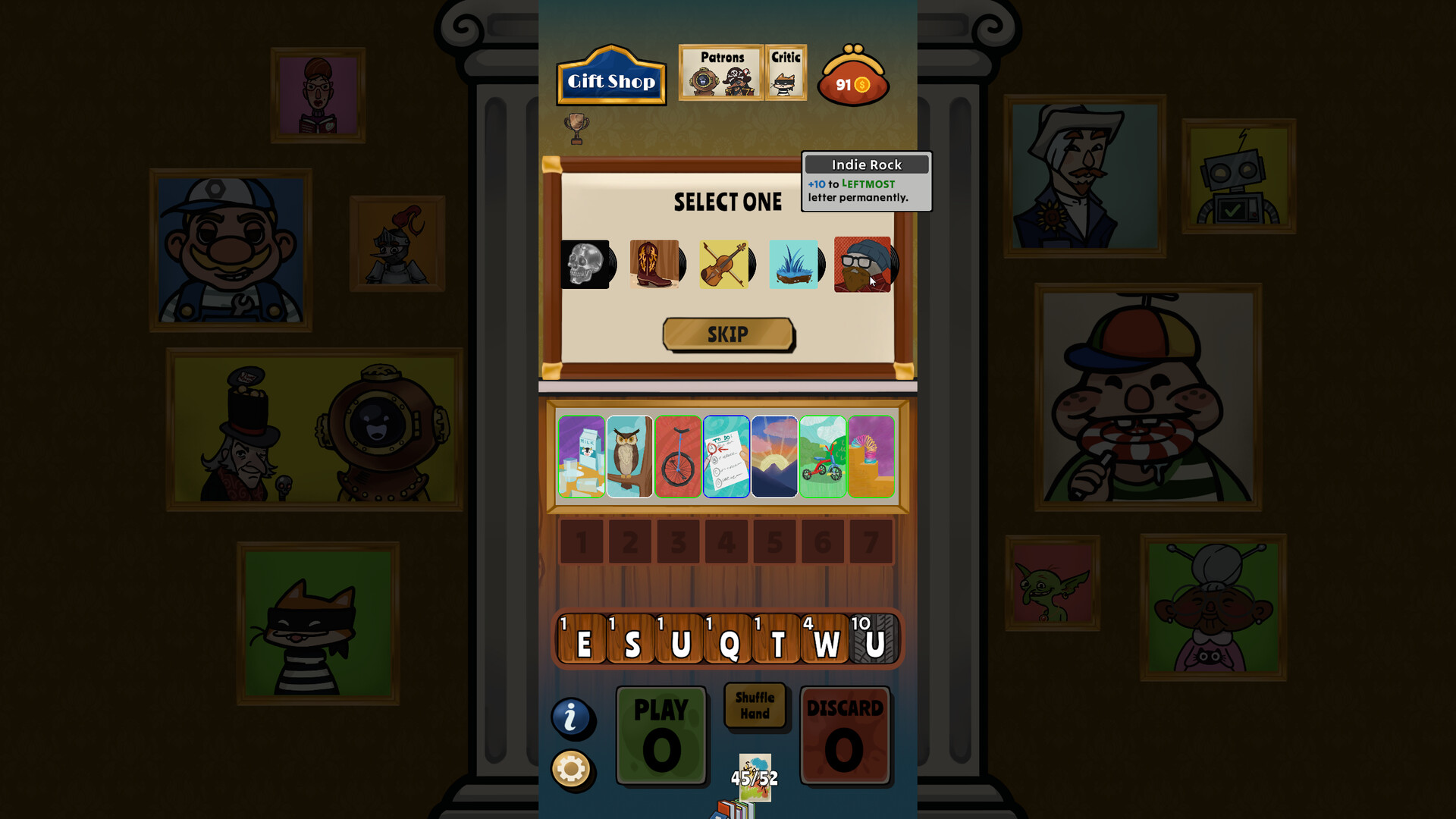 Scriver: A Word Game Screenshot 1