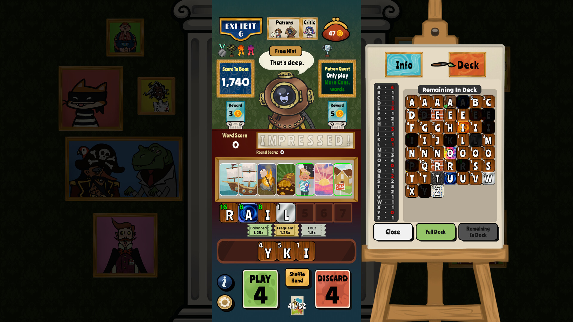 Scriver: A Word Game Screenshot 0