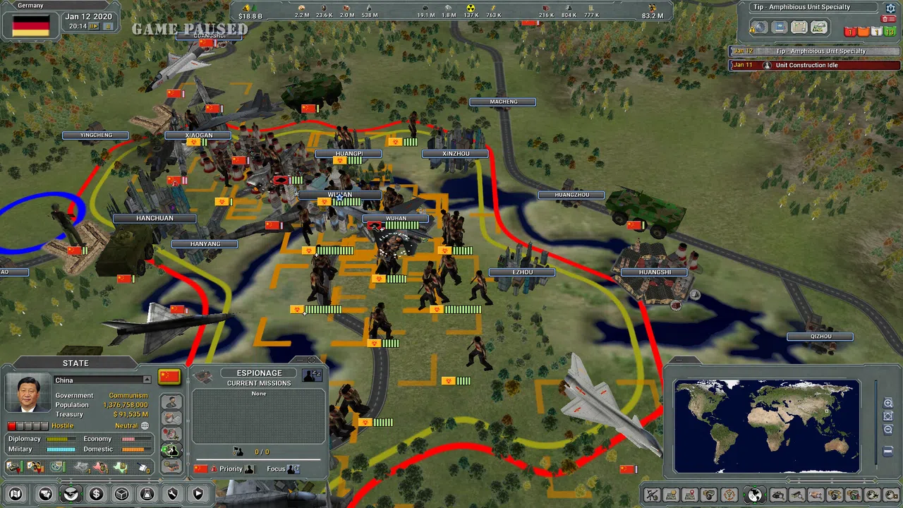 Supreme Ruler Global Outbreak DLC Screenshot 1