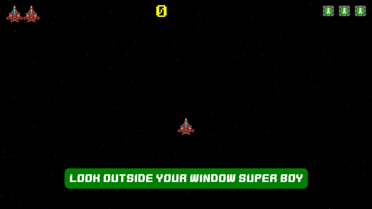 Super Arcade Boy in Goodbye Greenies Screenshot 2