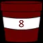 Level 8 Coffees Collected icon