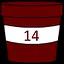 Level 14 Coffees Collected icon