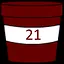 Level 21 Coffees Collected icon