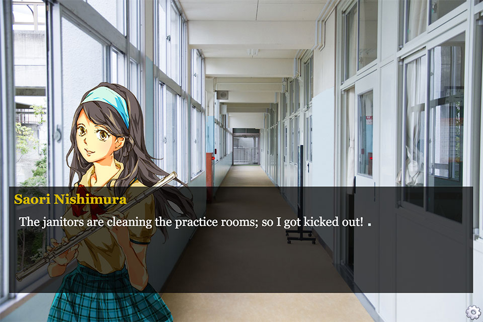 Last Days of Spring Visual Novel Screenshot 1
