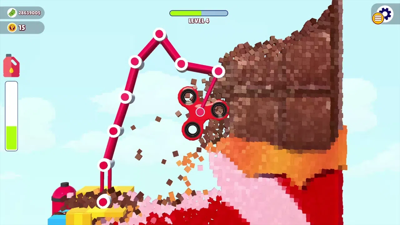 Bucket Crusher: Cool Kidz Screenshot 1