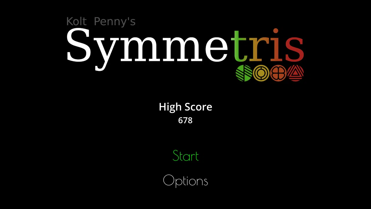 Kolt Penny's Symmetris Screenshot 0