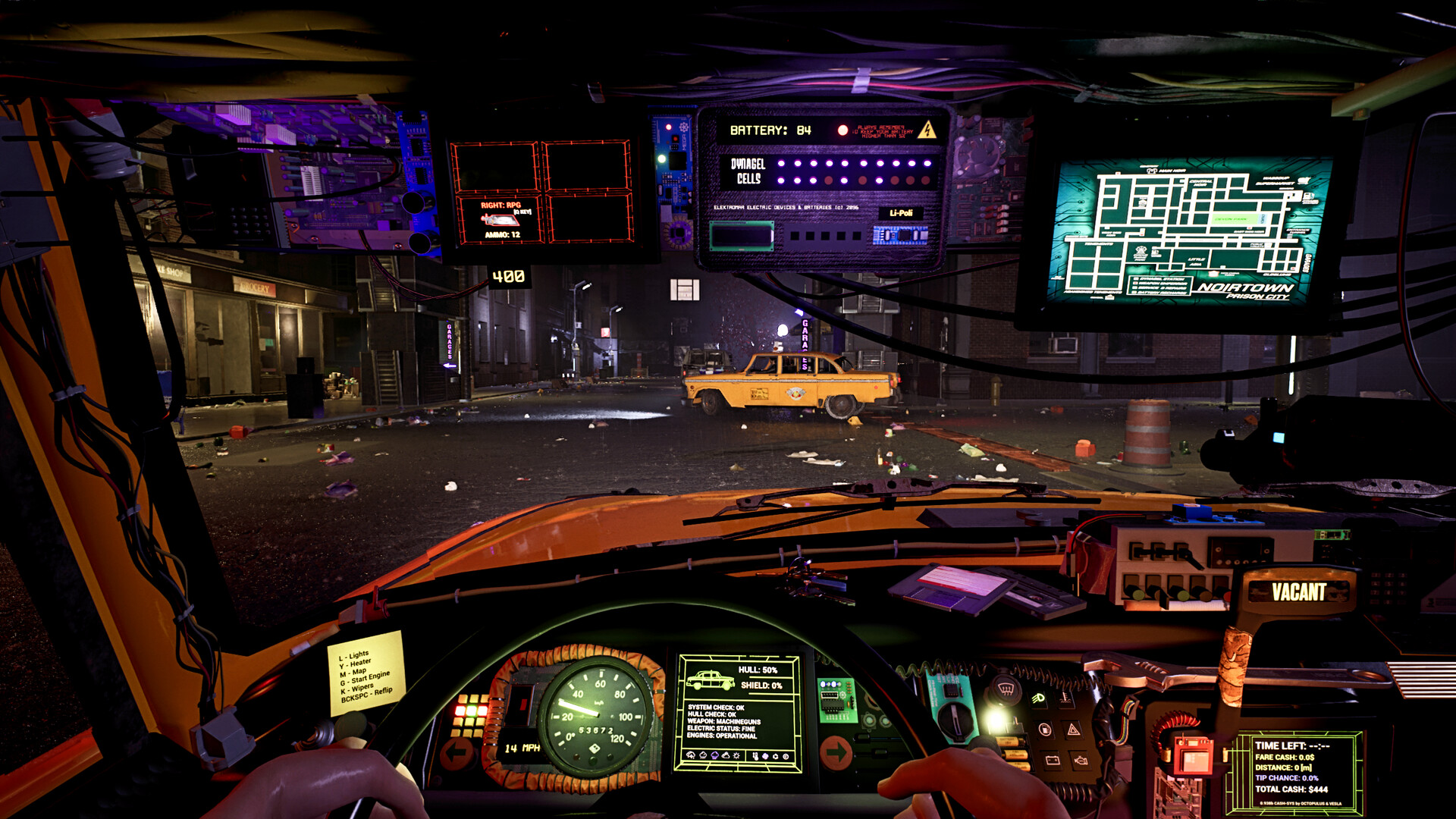 CyberTaxi: Lunatic Nights Screenshot 3