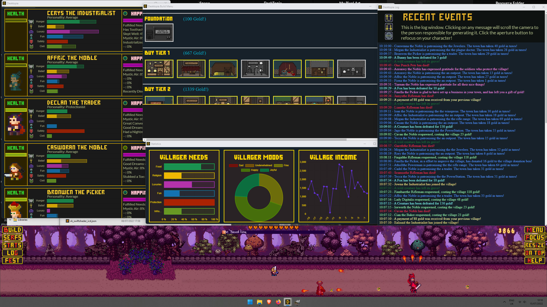 Desktopia: A Desktop Village Simulator Screenshot 9