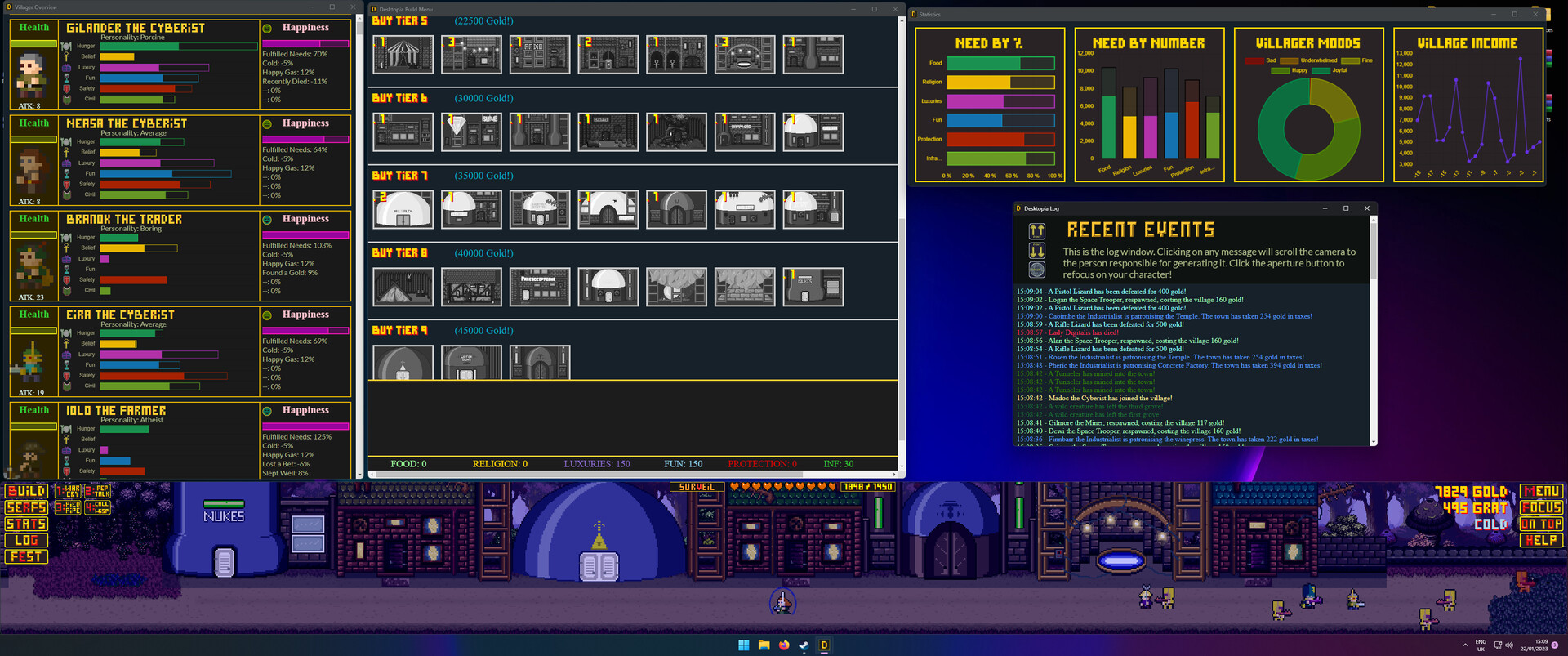 Desktopia: A Desktop Village Simulator Screenshot 30