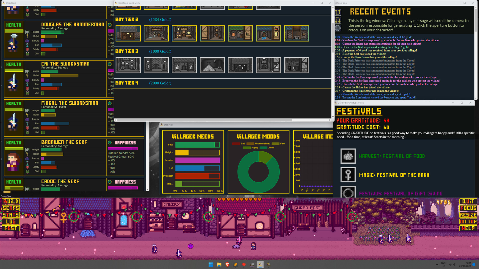 Desktopia: A Desktop Village Simulator Screenshot 17