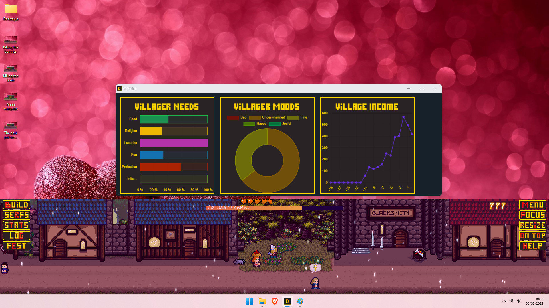 Desktopia: A Desktop Village Simulator Screenshot 6