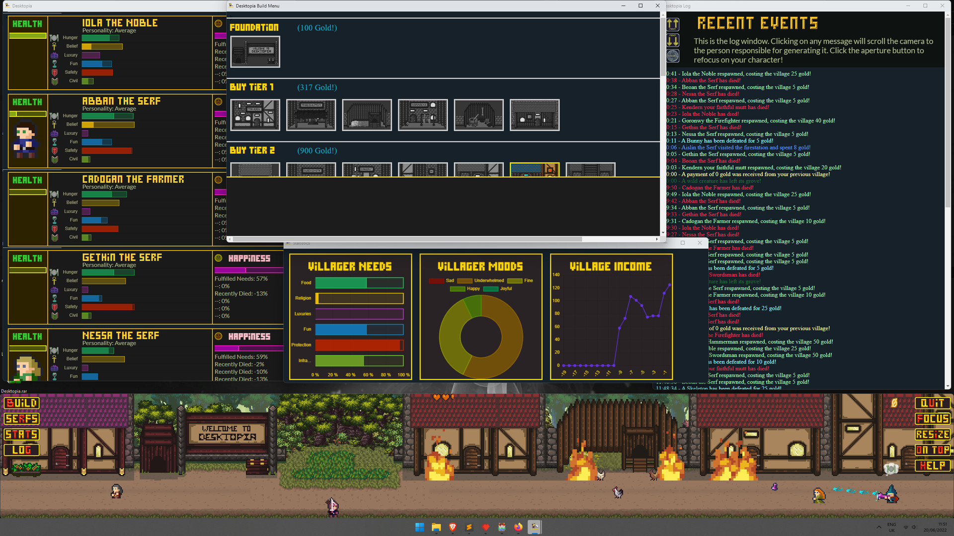 Desktopia: A Desktop Village Simulator Screenshot 13