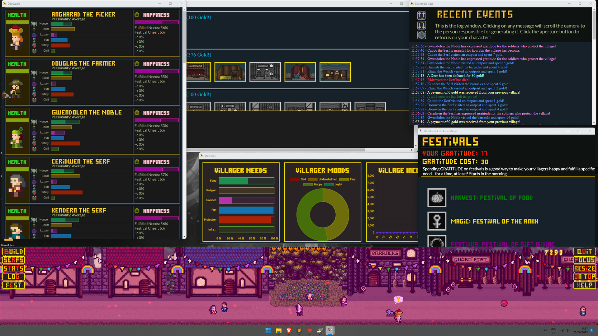 Desktopia: A Desktop Village Simulator Screenshot 14