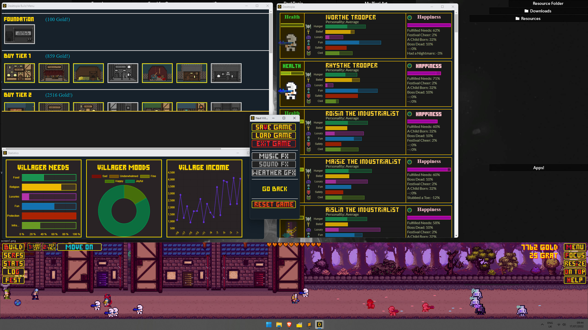 Desktopia: A Desktop Village Simulator Screenshot 5