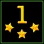 Level 1 3 Star icon