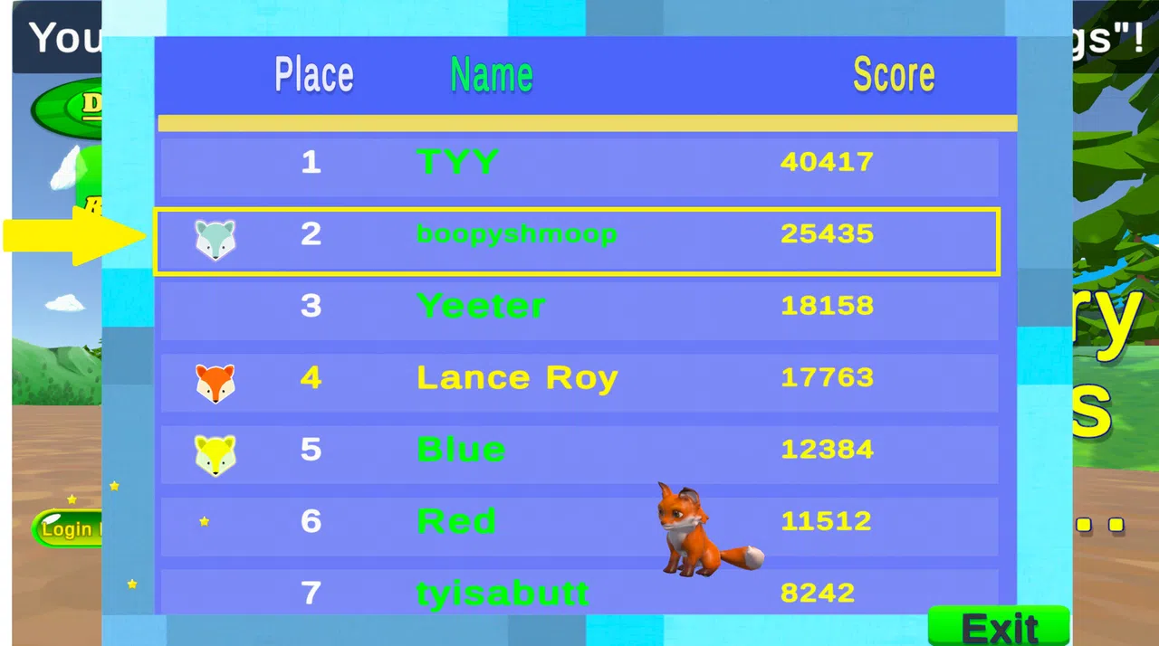 Fox Trot - Silver Fox Leaderboard Icon Screenshot 1