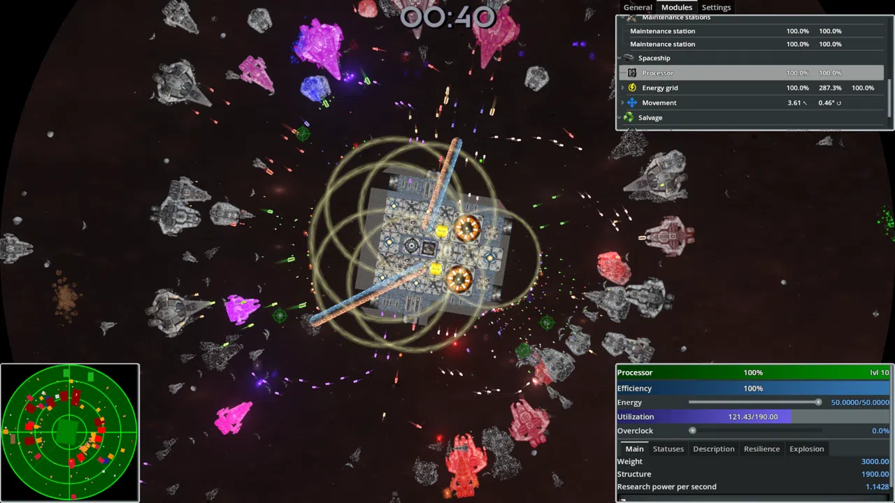 Lonely tiny spaceship Screenshot 2