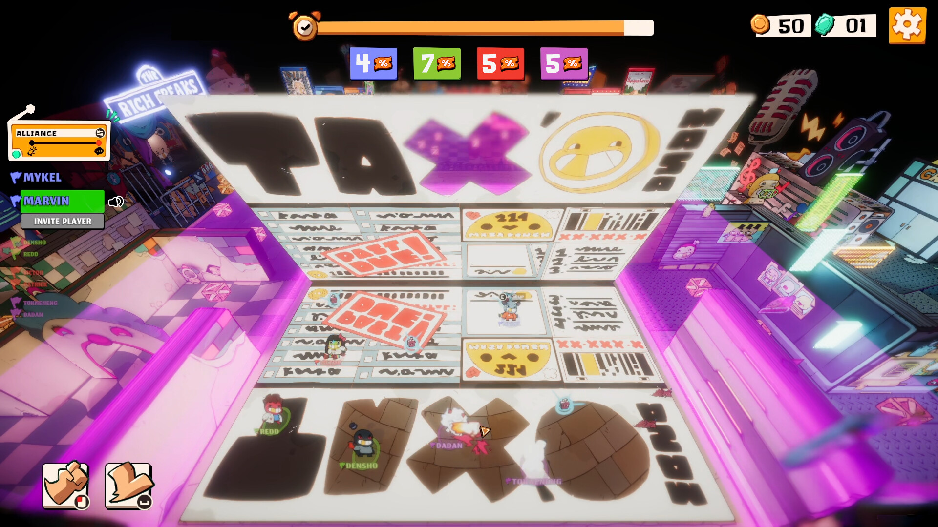 Eat the Rich Friend's Pass Screenshot 1