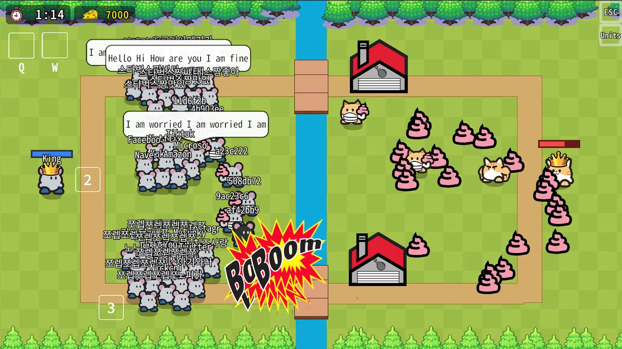 CHAT WARS! Demo Screenshot 1
