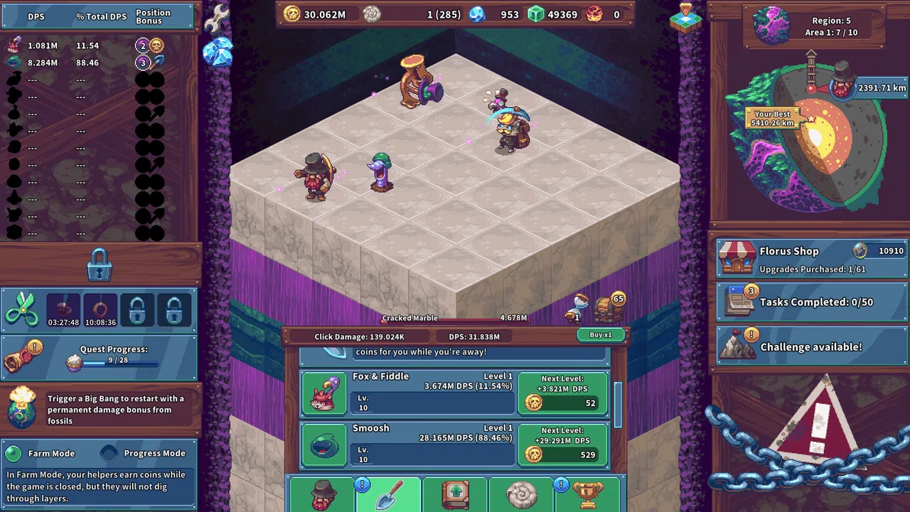 Click Click Dig: Idle Mine Screenshot 5