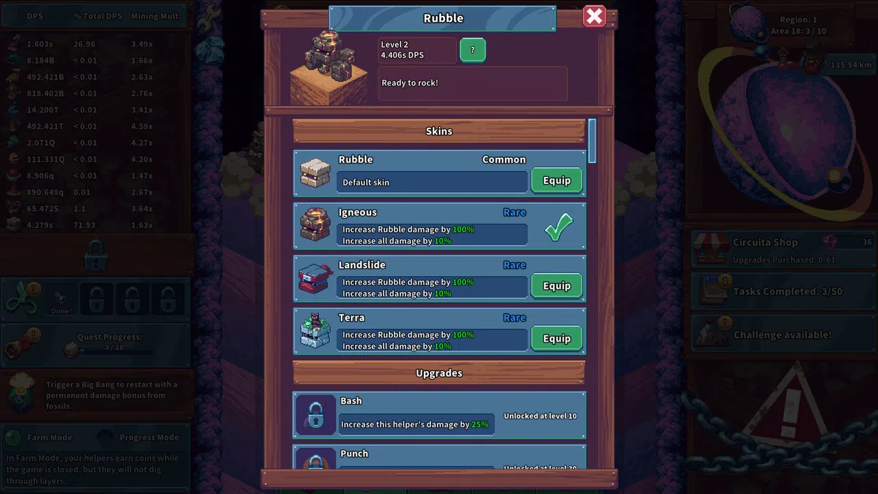 Click Click Dig: Idle Mine Screenshot 2