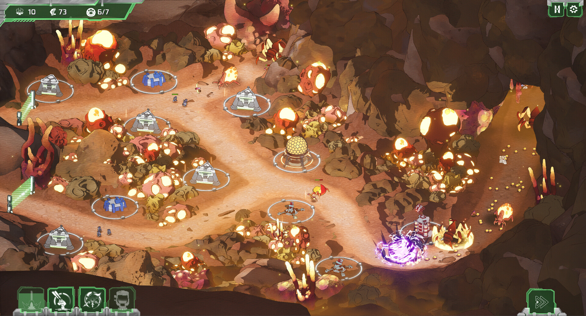 XENOBREAKERS: Classic Tower Defense Screenshot 4