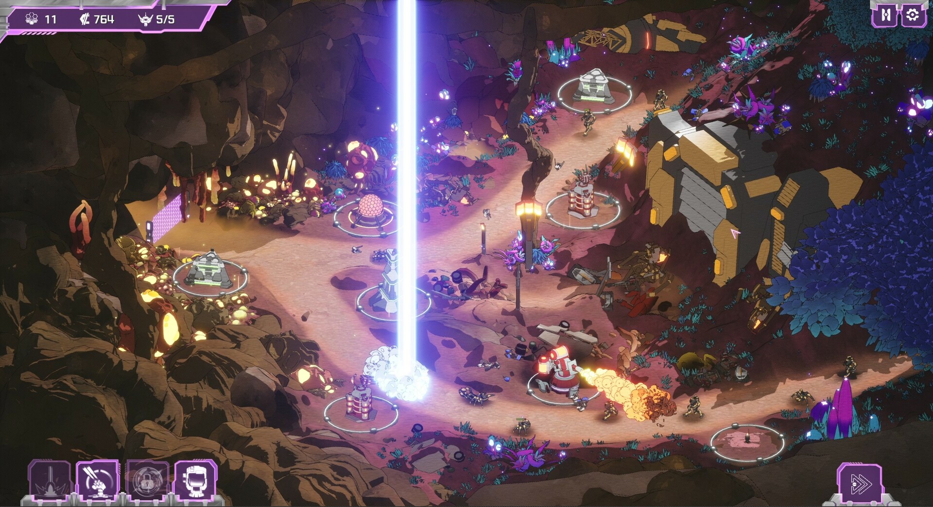 XENOBREAKERS: Classic Tower Defense Screenshot 2