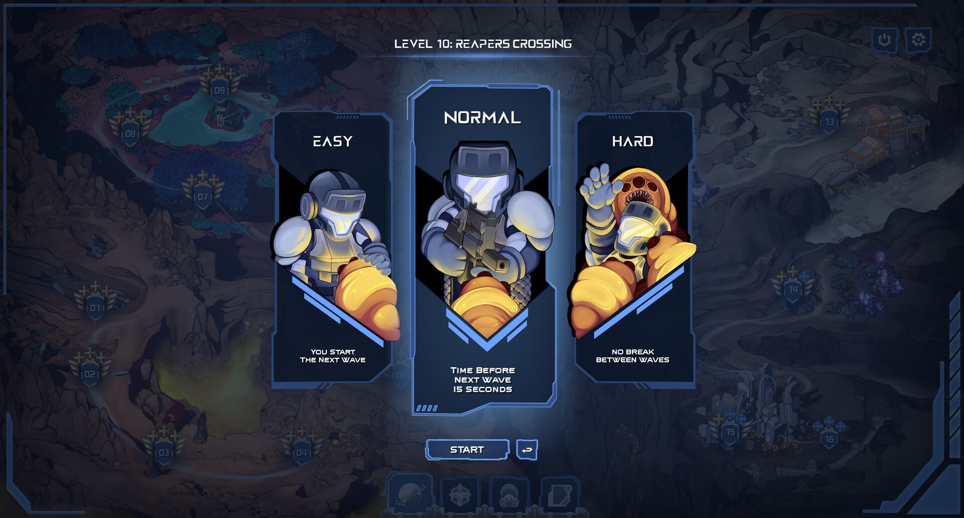 XENOBREAKERS: Classic Tower Defense Screenshot 1