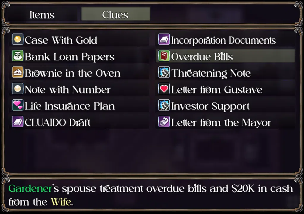 CLUAIDO Screenshot 4