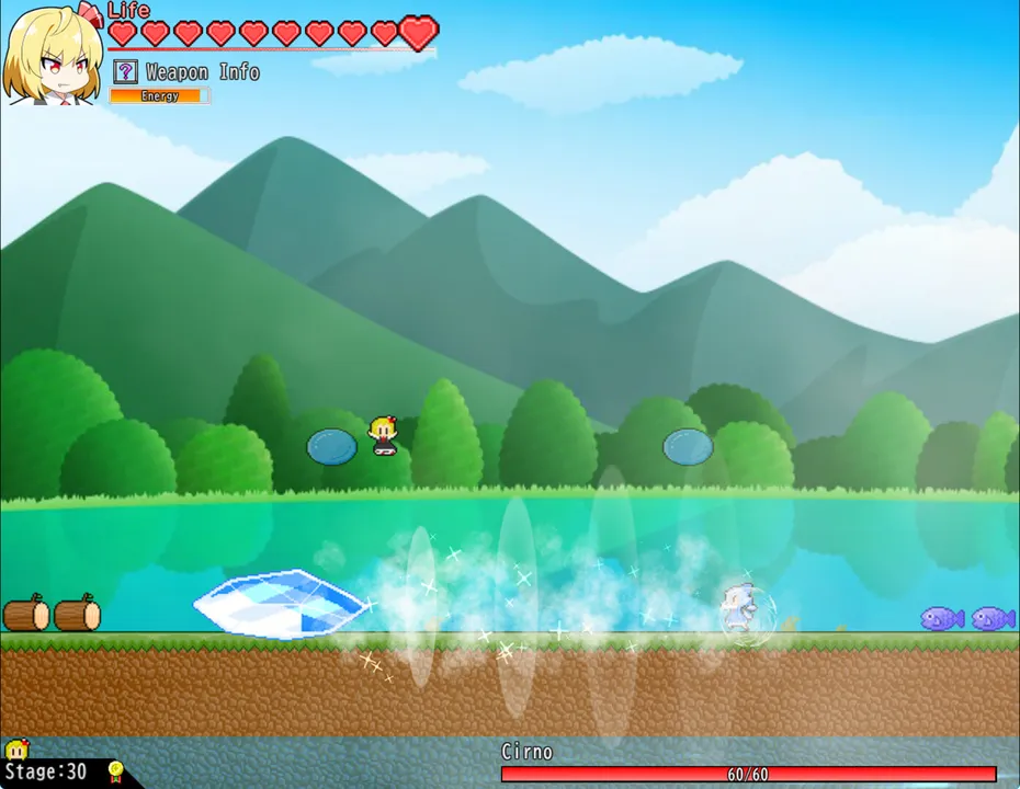 Rumia Throws! Screenshot 3