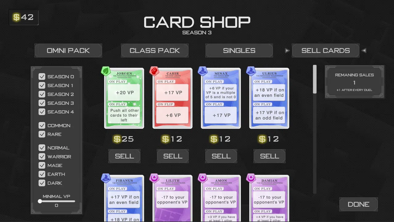 CCG Simulator - Roguelike Collectible Card Game Screenshot 3