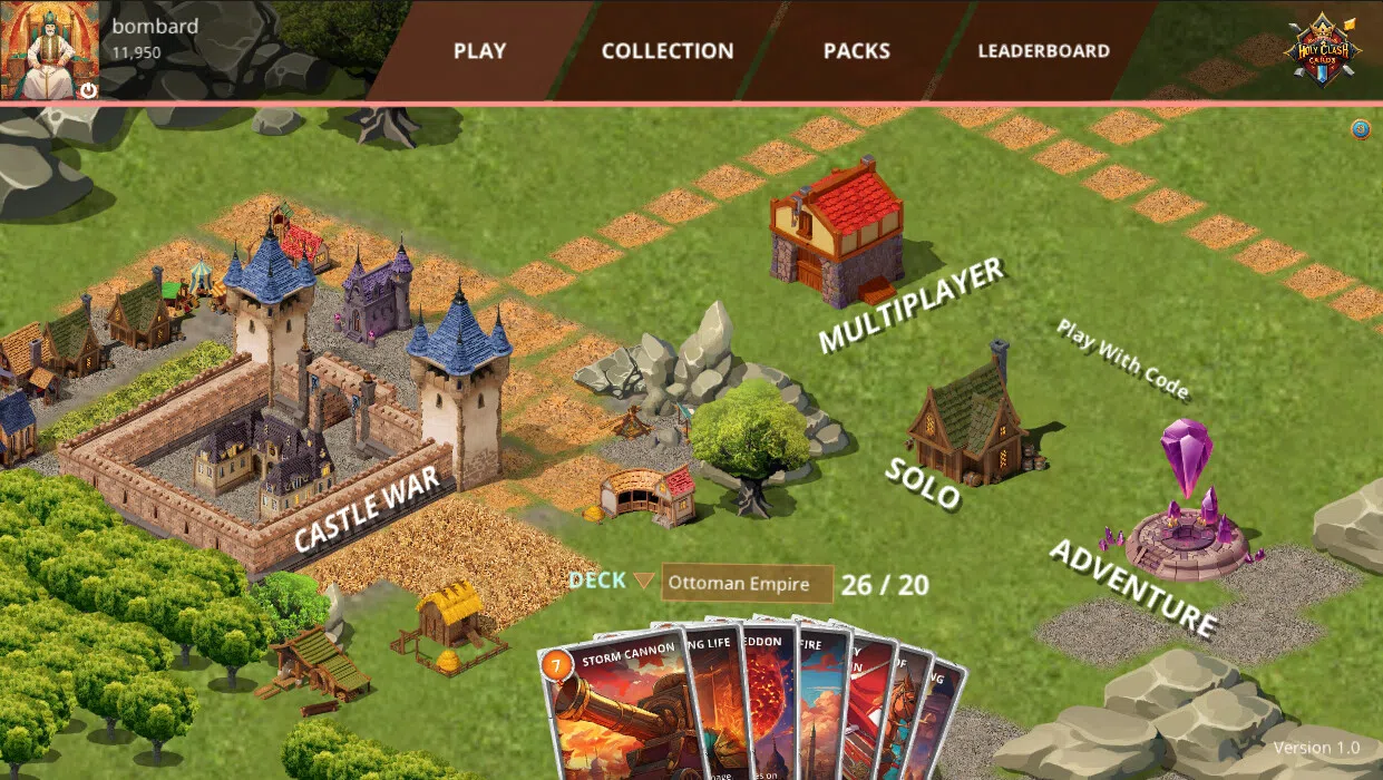 Holy Clash Cards Screenshot 5