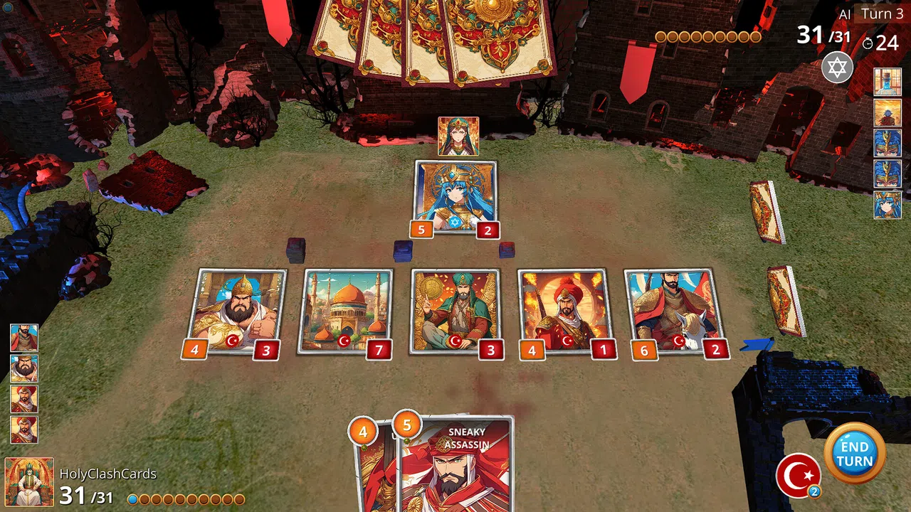 Holy Clash Cards Screenshot 9