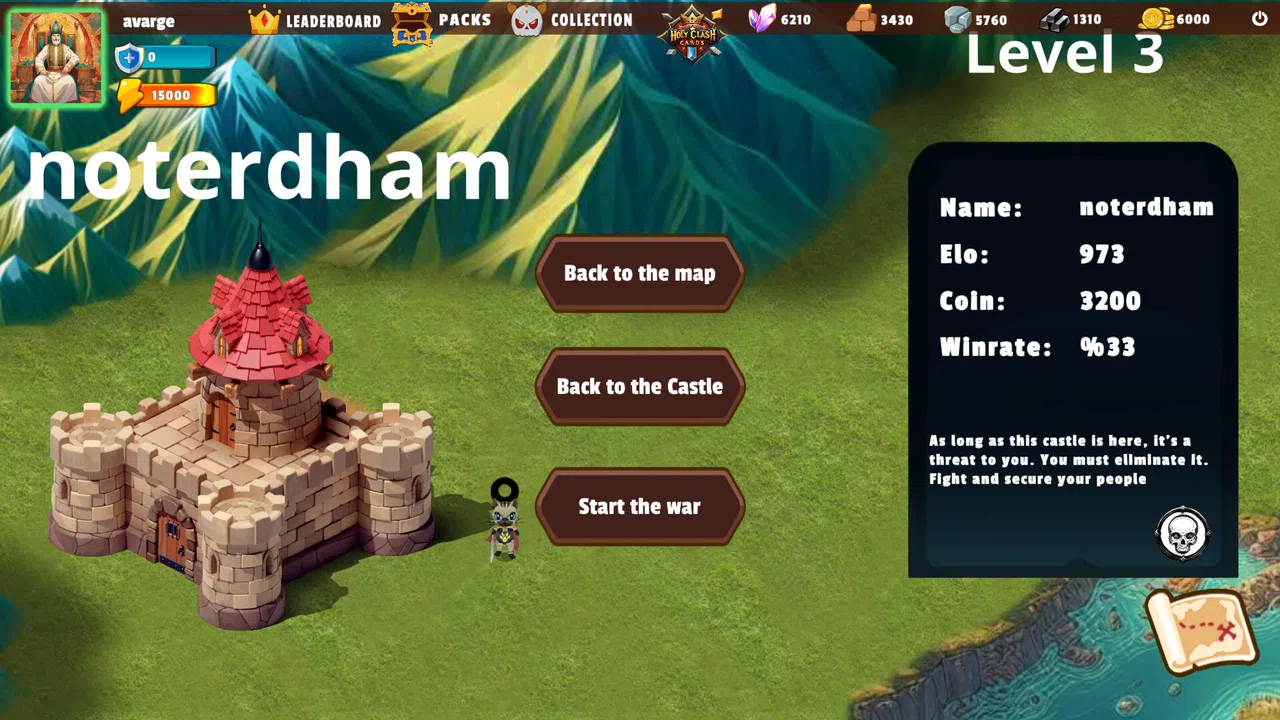 Holy Clash Cards Screenshot 0