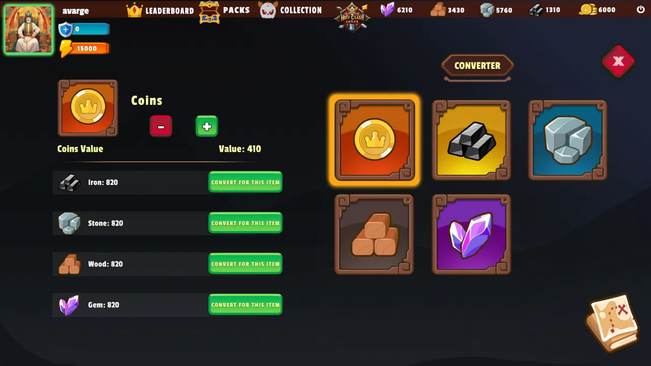 Holy Clash Cards Screenshot 4