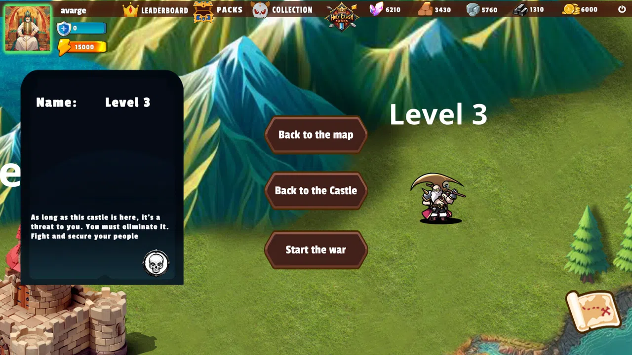 Holy Clash Cards Screenshot 1