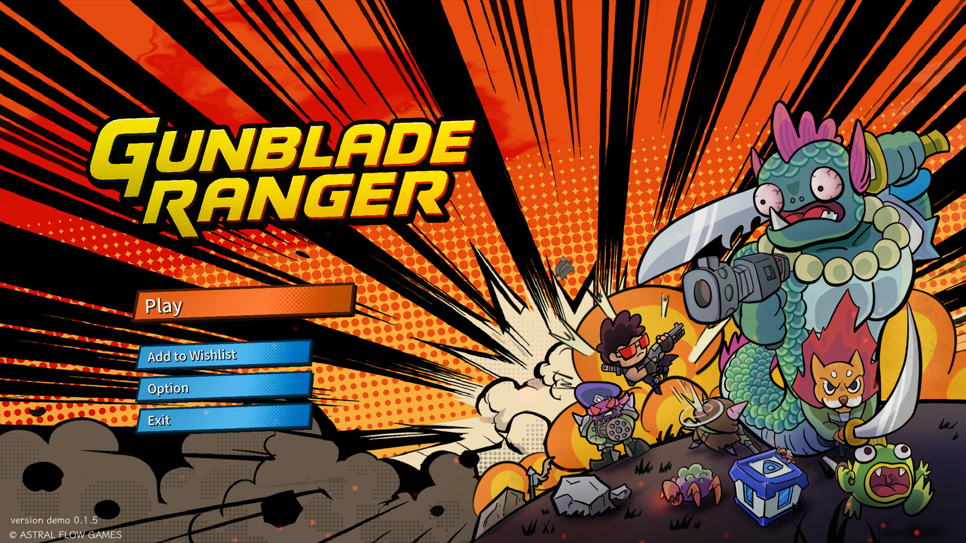Gunblade Ranger Screenshot 0