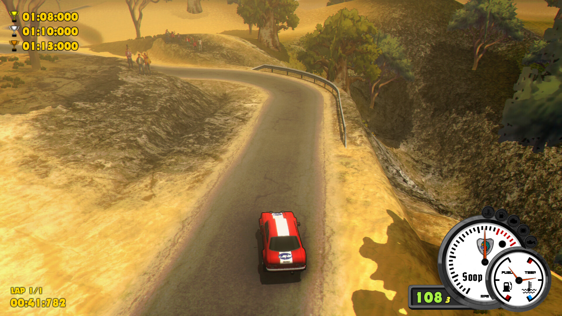 Super Woden: Rally Edge Screenshot 2
