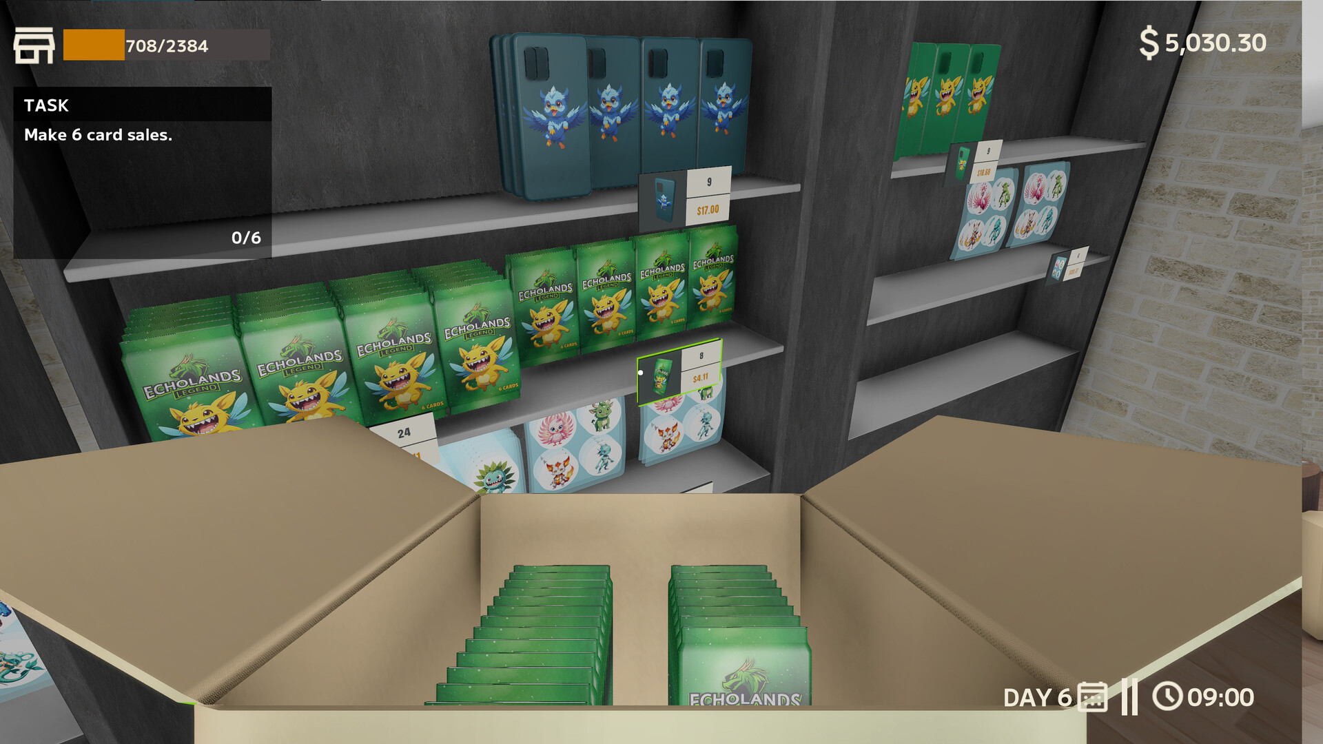 Trading Card Shop Simulator Screenshot 1