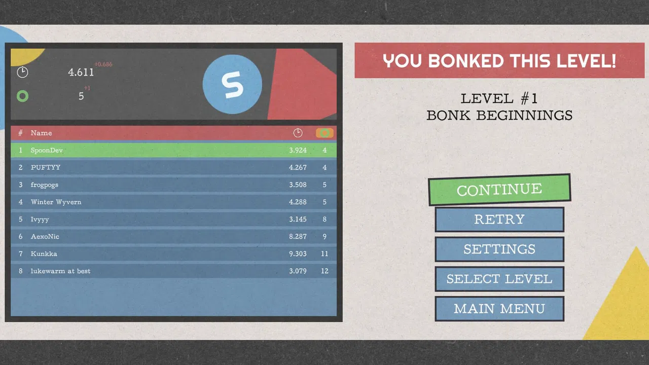 Bauhaus Bonk Screenshot 2
