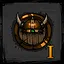 Glittering gold 1 icon