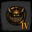 Glittering gold 4 icon